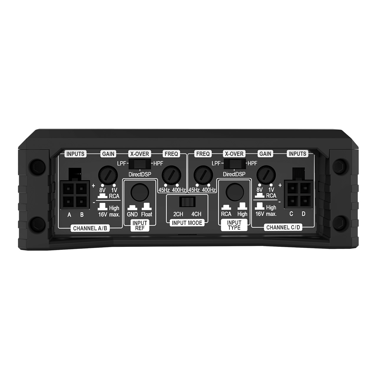 Четырёхканальные усилители Helix AMPLIFY 204 X-OVER 