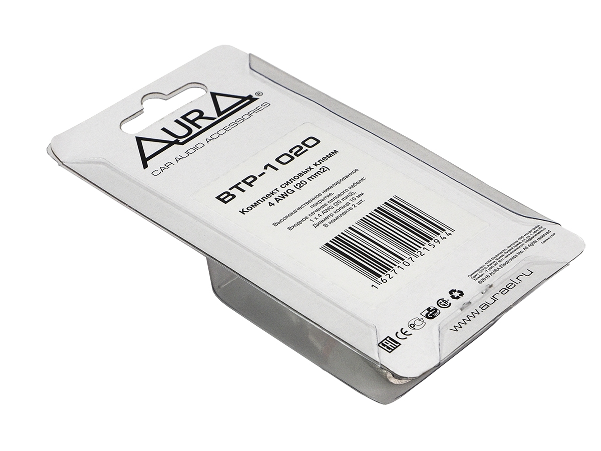Клеммы акустические, силовые, коннекторы, гильзы AurA BTP-1020 