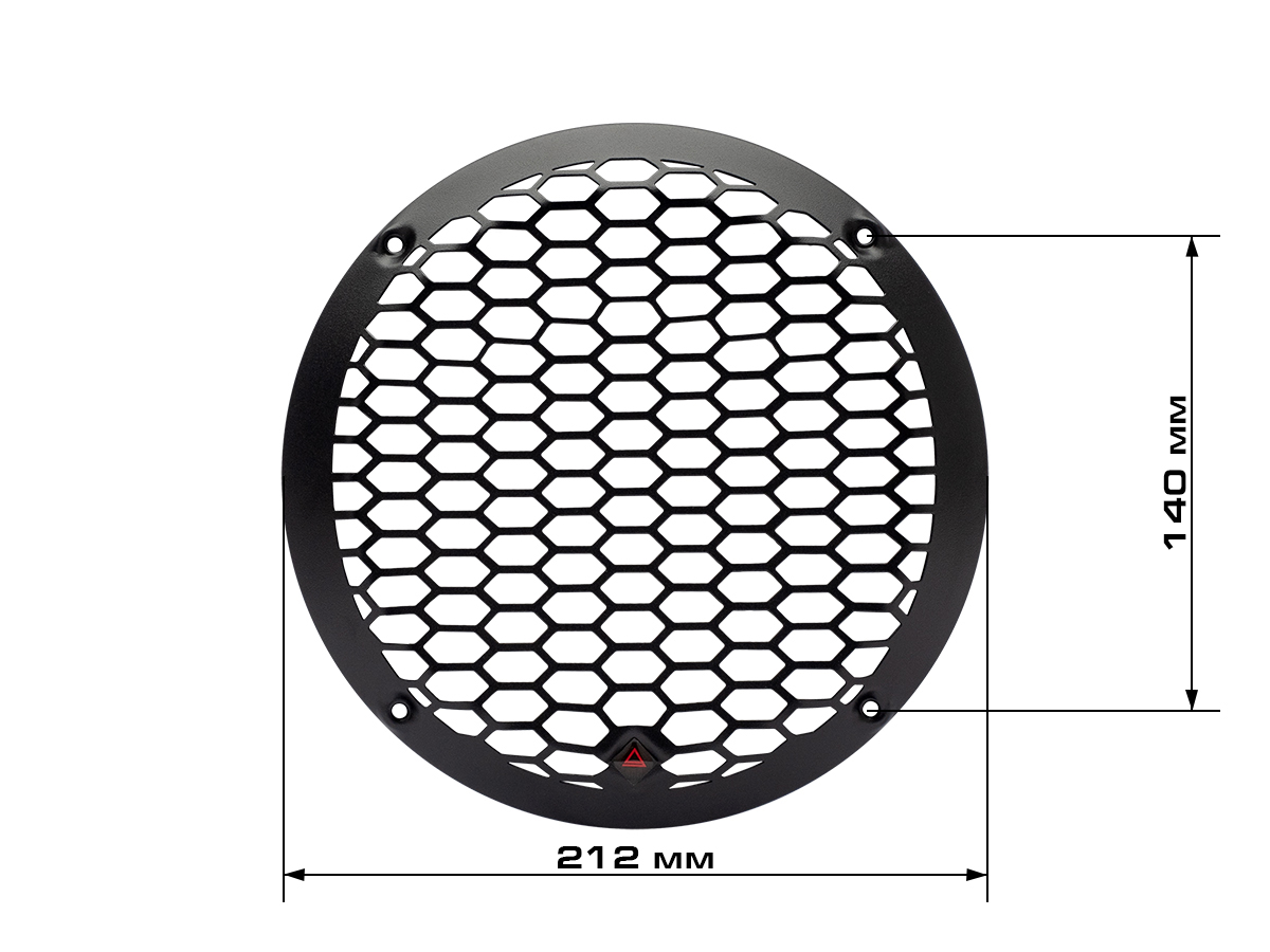 Решетки (сетки) для динамиков. Крепеж для динамиков. AurA WGM-3408 