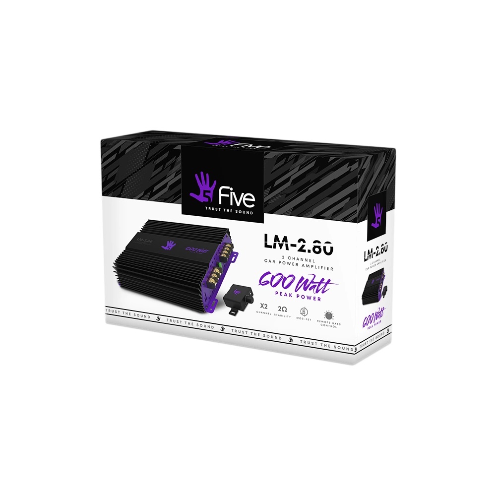 Двух и трехканальные усилители FIVE LM-2.80 