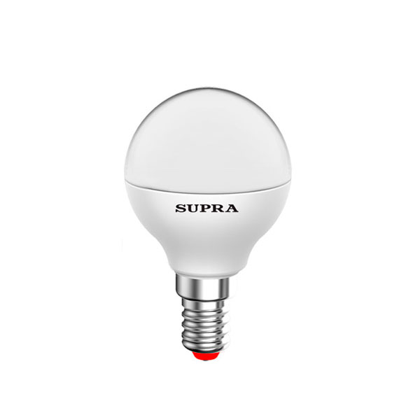 Лампы Supra SL-LED-PR-G45-6W/3000/E14