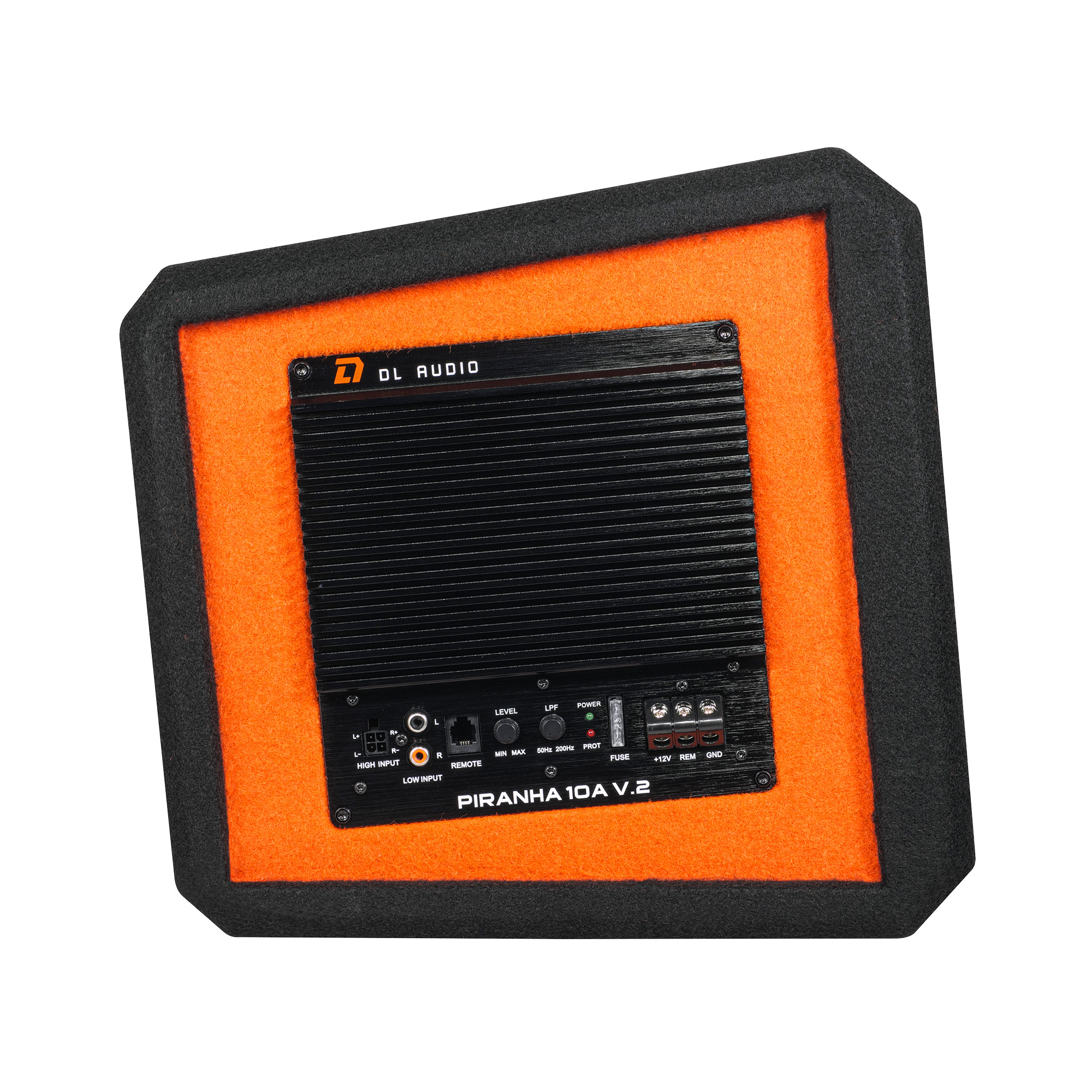 Cабвуферы корпусные активные DL Audio Piranha 10A V2 Black 