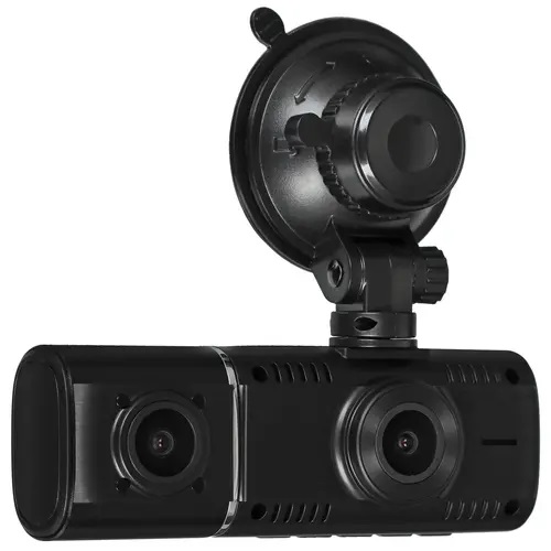 Видеорегистраторы с 2 камерами и более, спортивные камеры: KazEr FLASH DUAL (triple) GPS