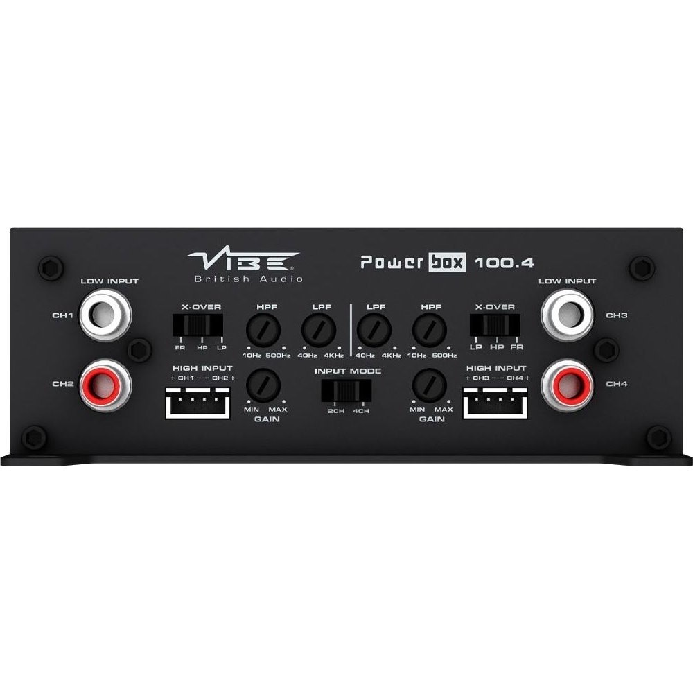 Четырёхканальные усилители Vibe Powerbox 100.4M 