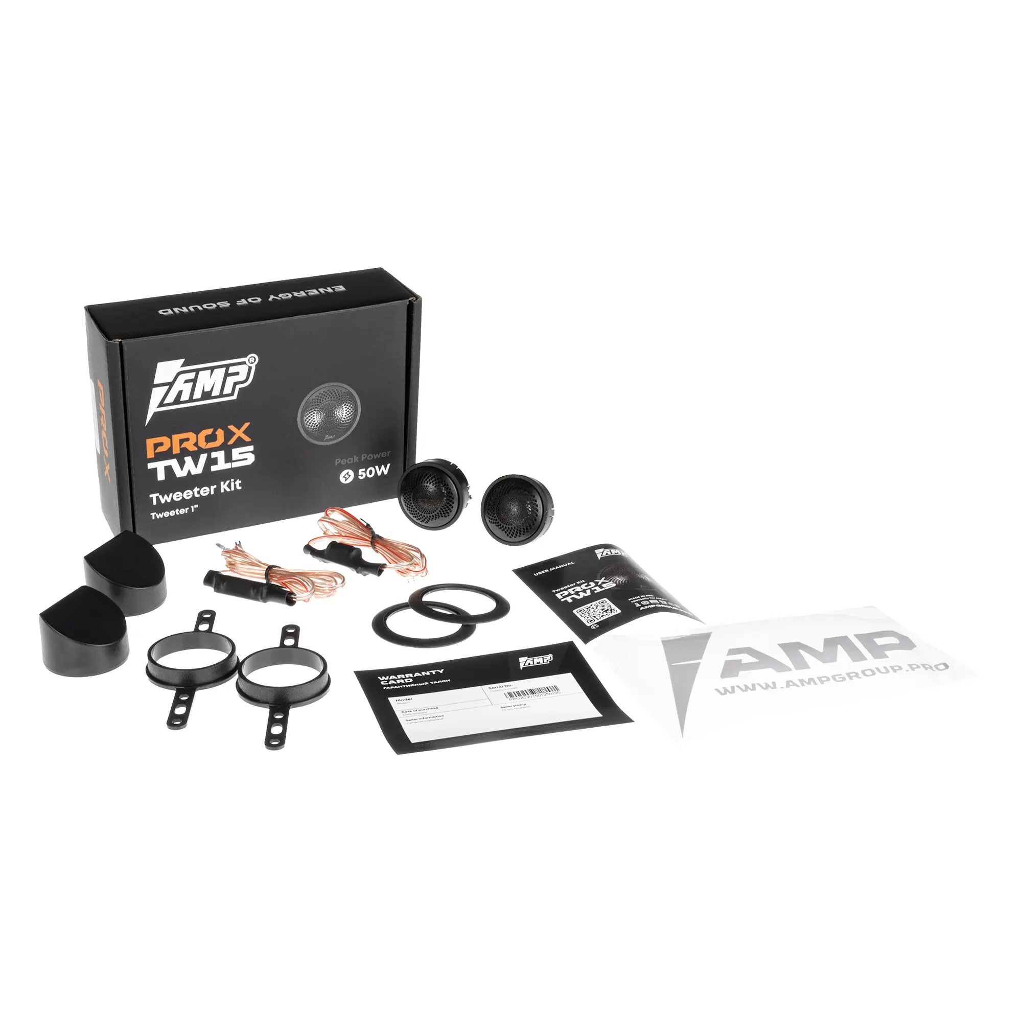 Акустика автомобильная AMP PRO X TW15 