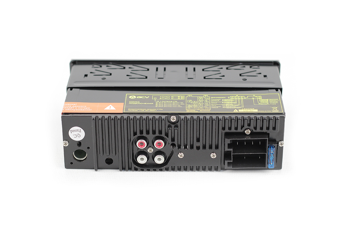 1-DIN USB/SD-ресиверы (без CD) ACV AVS-812BB 