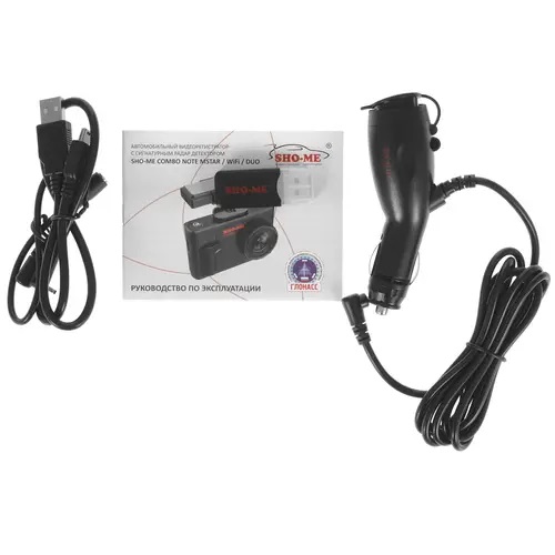 Комбоустройства (Видеорегистраторы с радар-детекторами) Sho-Me Combo Note WiFi DUO N