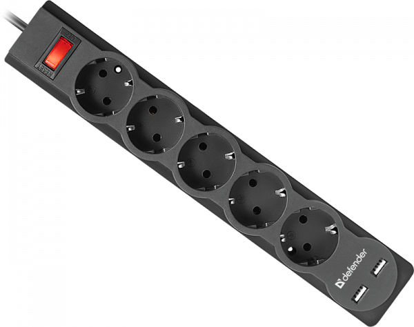 Сетевые фильтры, Удлинители Defender DFS751