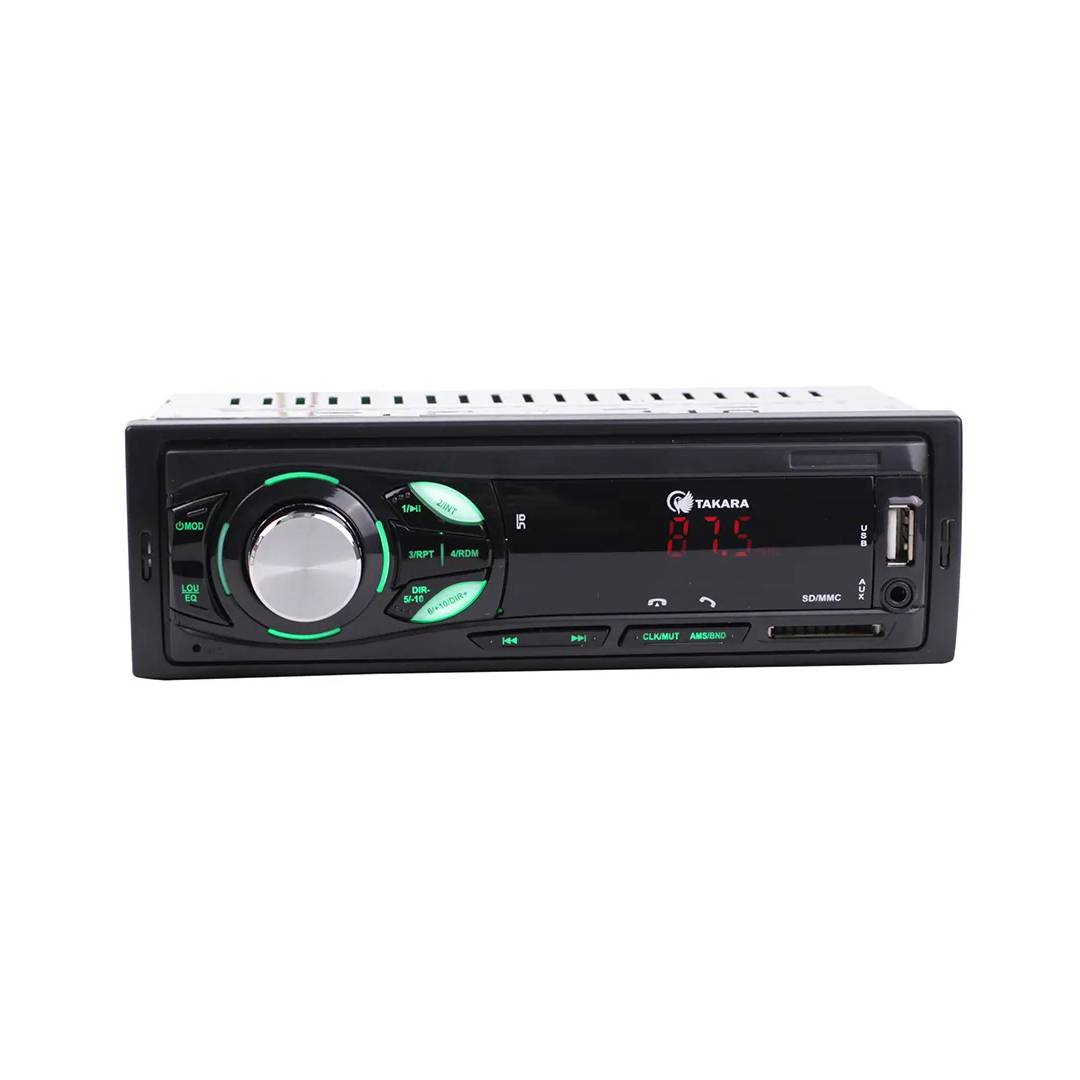 1-DIN USB/SD-ресиверы (без CD) TAKARA TFP-T60BT(Green) 