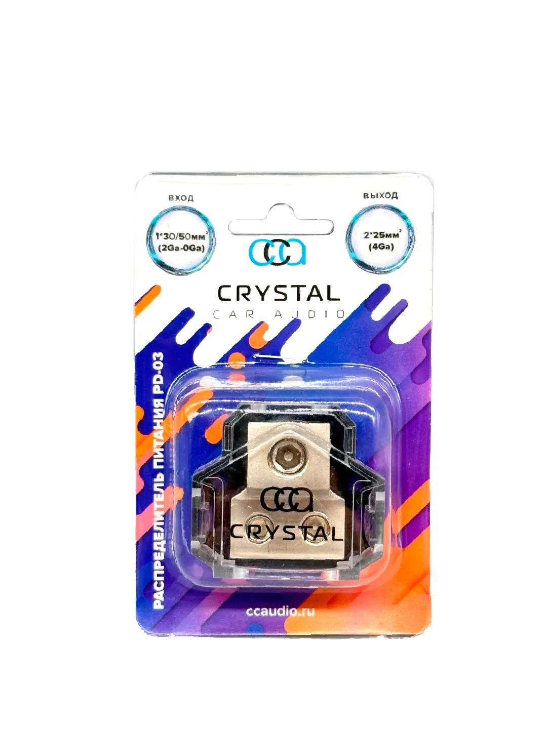 Дистрибьюторы, колбы, держатели предохранителя Crystal Car Audio PD-03 