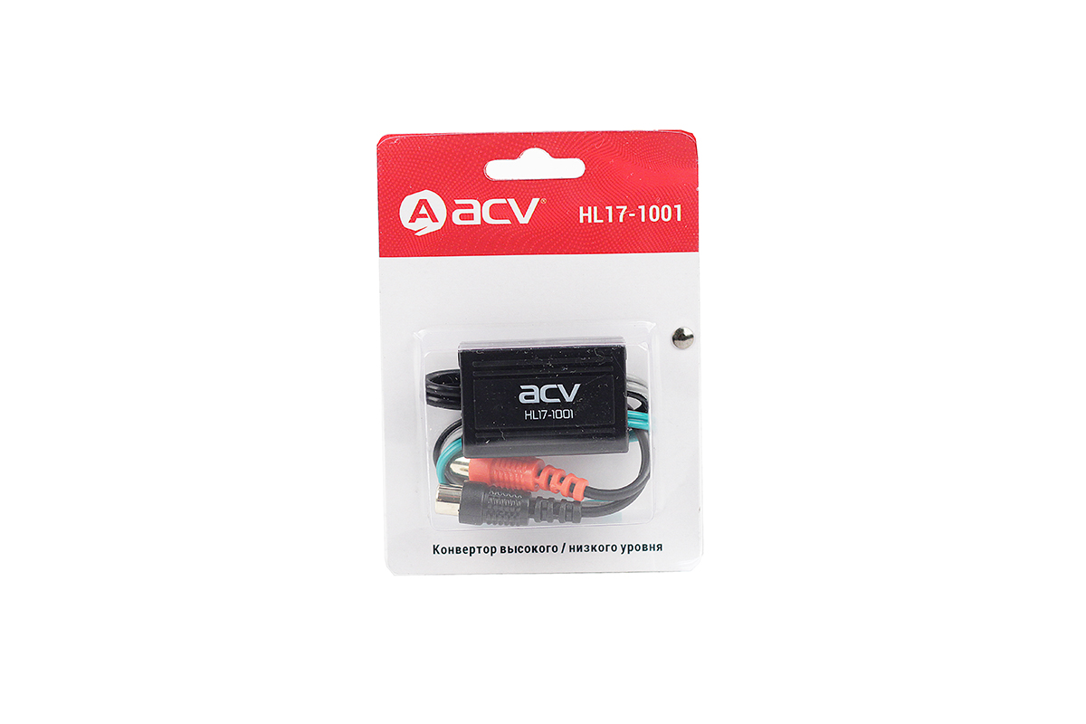 Интерфейсы для подключения усилителей ACV HL17-1001 