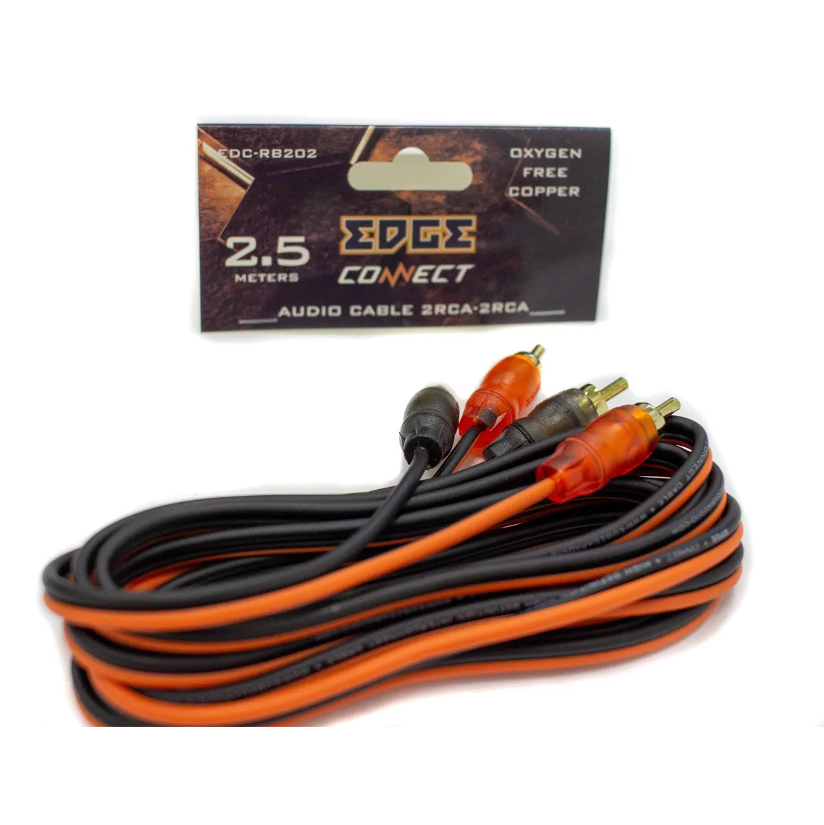 Кабели межблочные (RCA), AUX, HDMI, RCA разъёмы EDGE EDC-RB202 