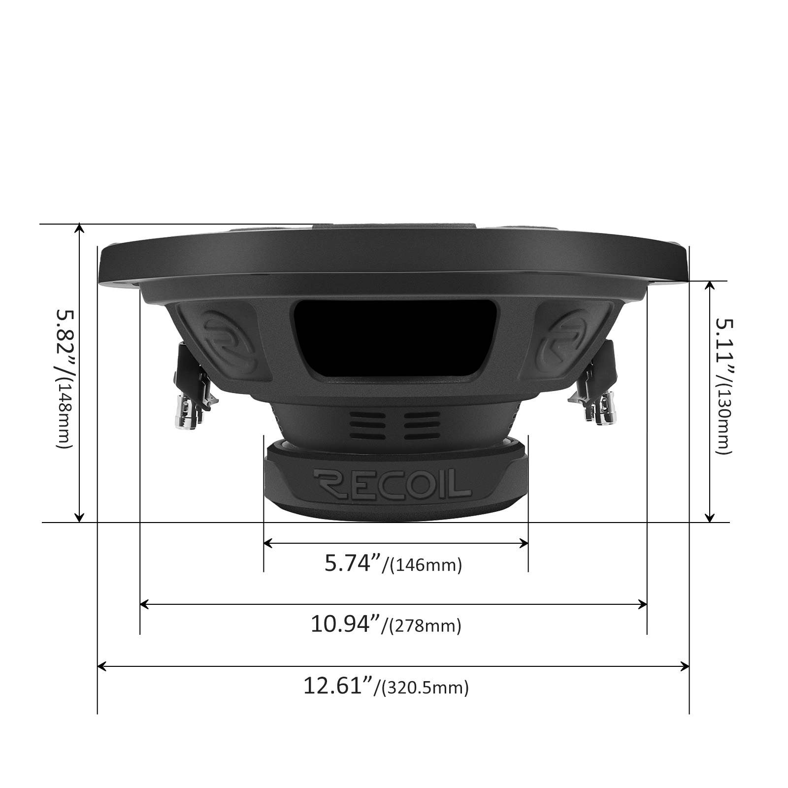 Сабвуферные динамики Recoil RW12D4 