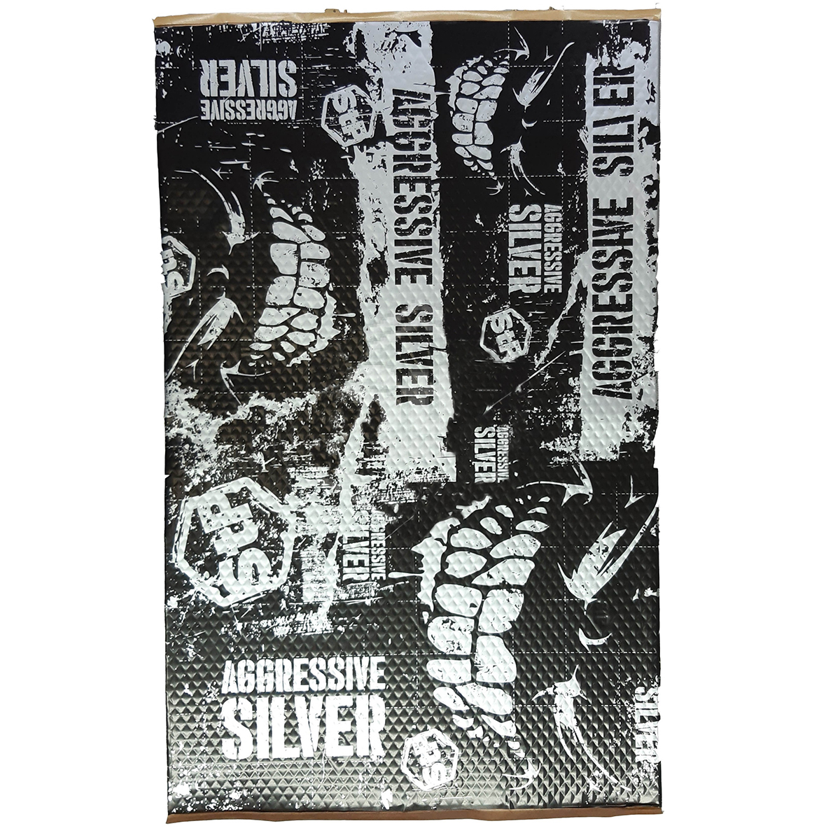 Виброизоляционные (тяжелые) материалы STP Вибропласт Aggressive SILVER NEW