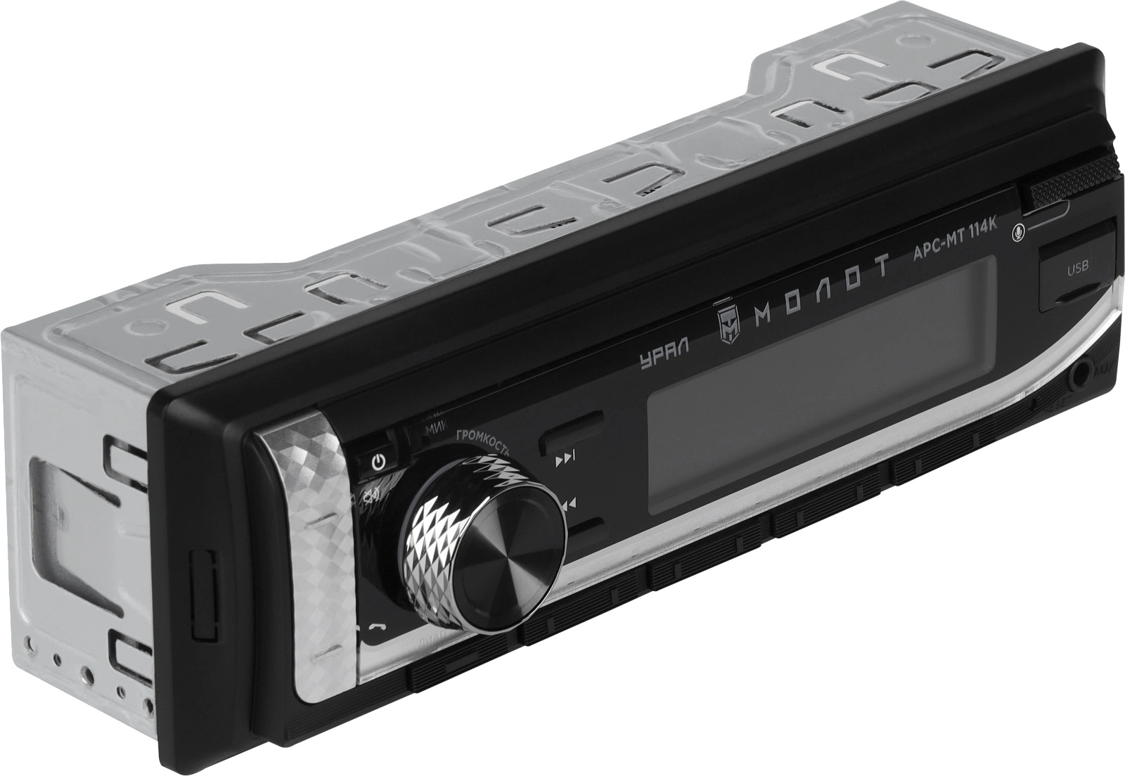 1-DIN USB/SD-ресиверы (без CD) Ural Урал МОЛОТ АРС-МТ 114К 
