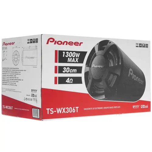 Cабвуферы корпусные пассивные Pioneer TS-WX306T 