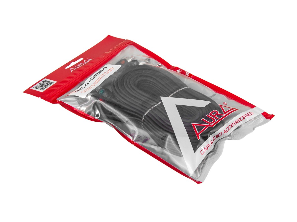 Кабели межблочные (RCA), AUX, HDMI, RCA разъёмы AurA RCA-B254 