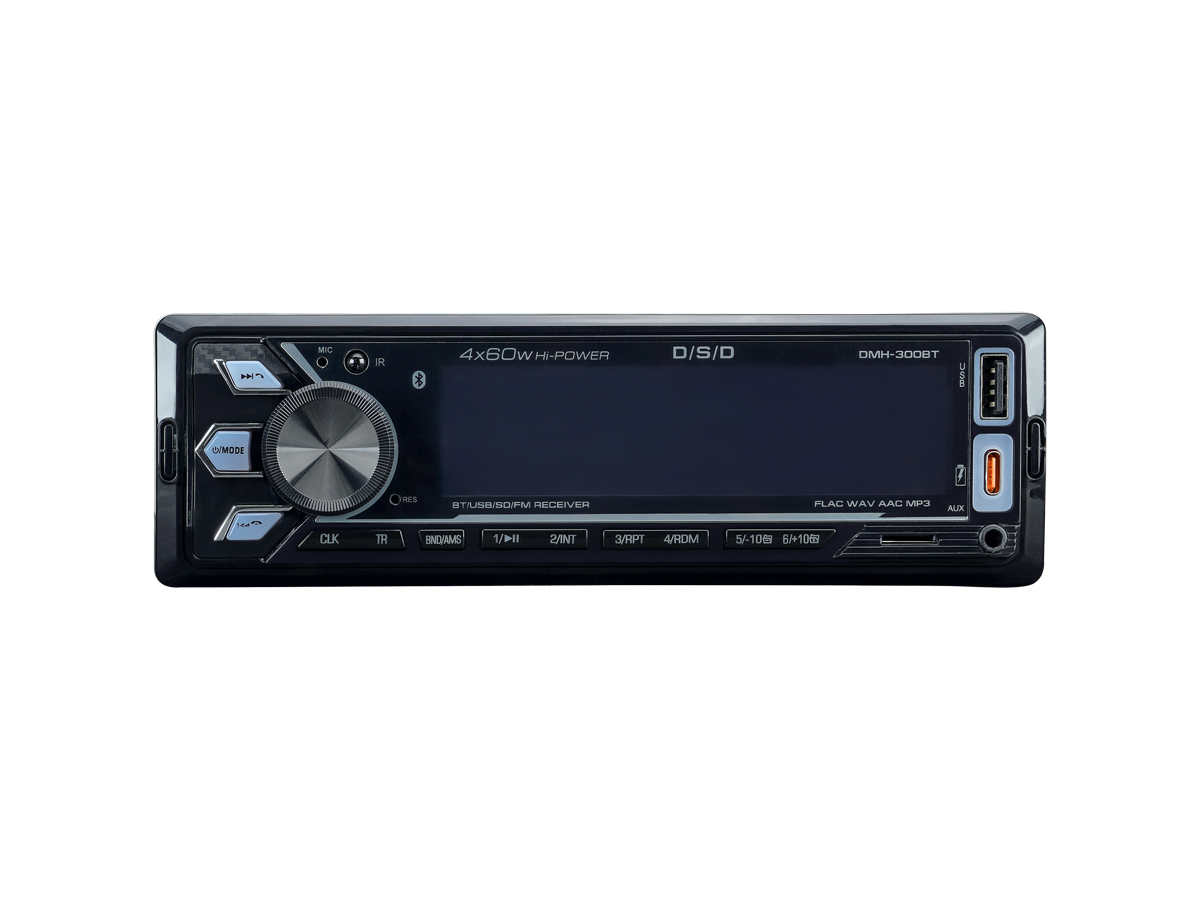 1-DIN USB/SD-ресиверы (без CD) D/S/D DMH-300BT 