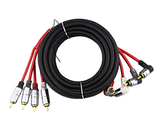 Кабели межблочные (RCA), AUX, HDMI, RCA разъёмы Ural УРАЛ ТТ КМ 4RCA-ТТ5М 