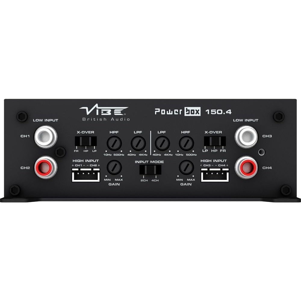 Четырёхканальные усилители Vibe Powerbox 150.4M 
