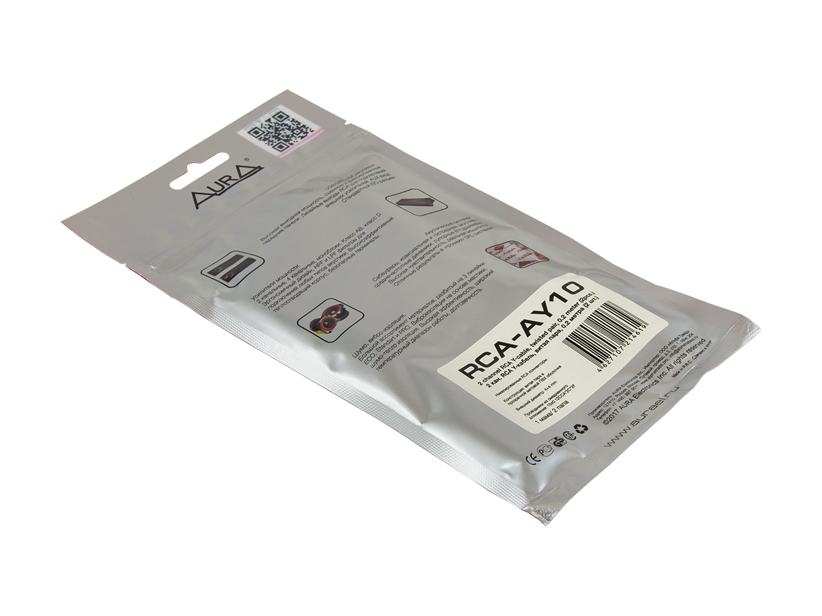 Кабели межблочные (RCA), AUX, HDMI, RCA разъёмы AurA RCA-AY10 MkII 