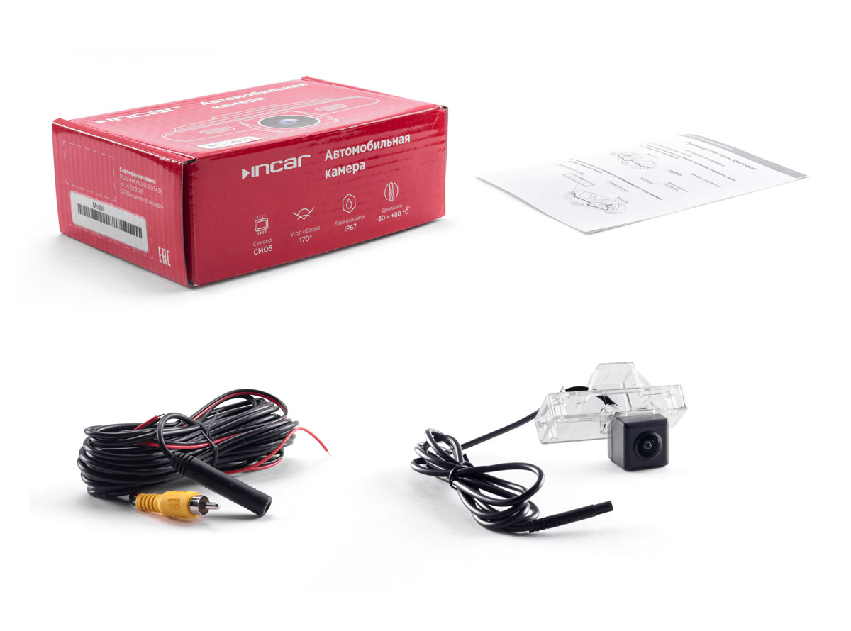 Штатные видеокамеры заднего вида для иномарок Camera Toyota Incar VDC-086 