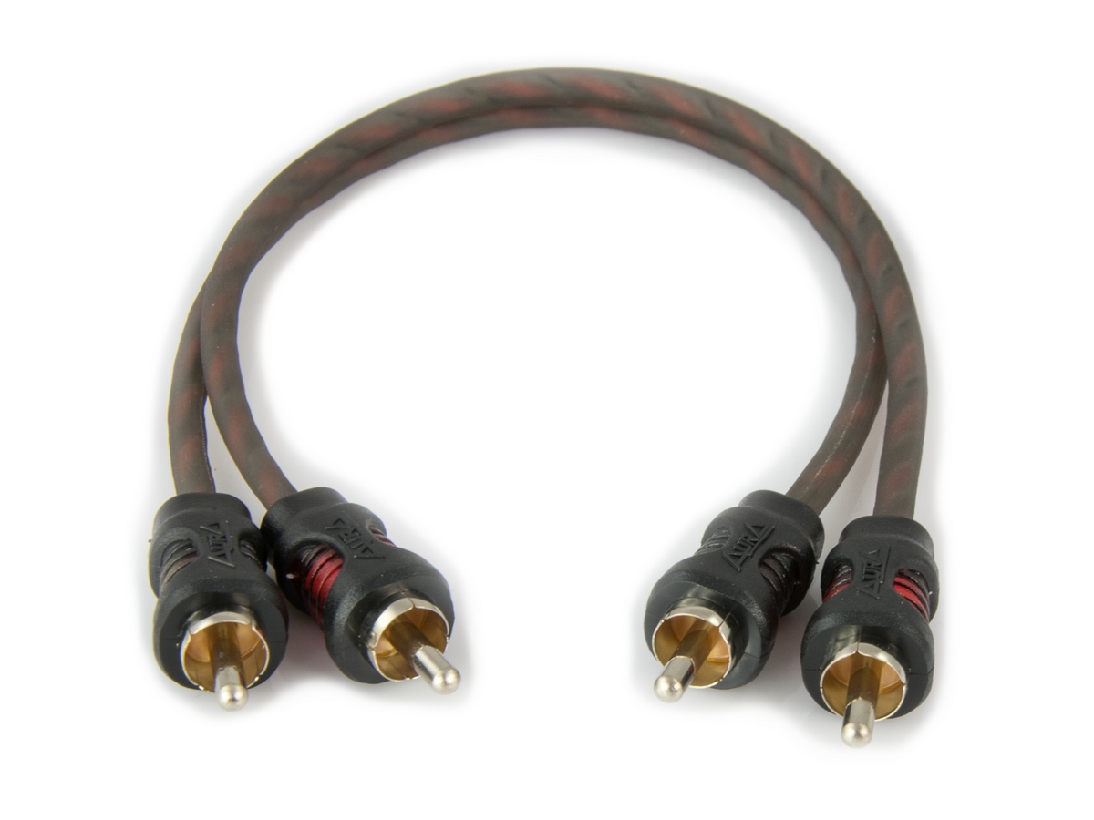 Кабели межблочные (RCA), AUX, HDMI, RCA разъёмы AurA RCA-0202 