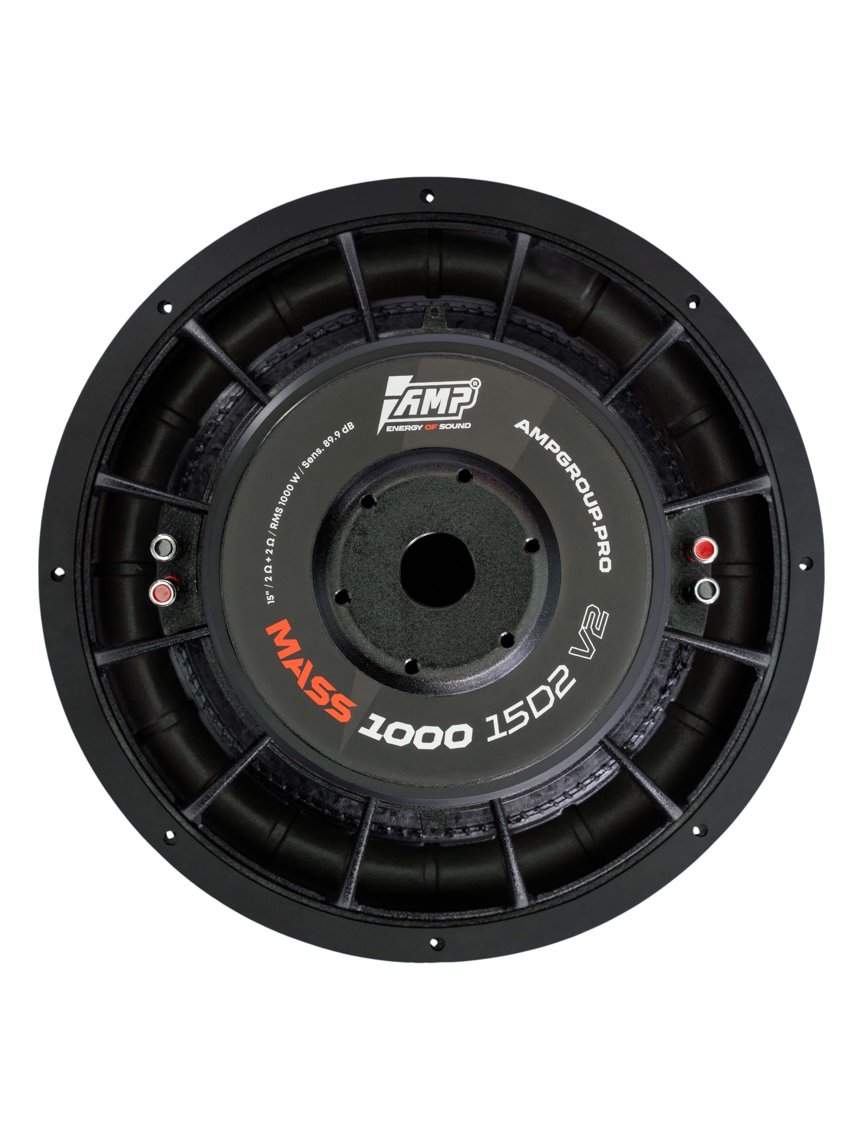 Сабвуферные динамики AMP MASS 1000 15D2 V2 
