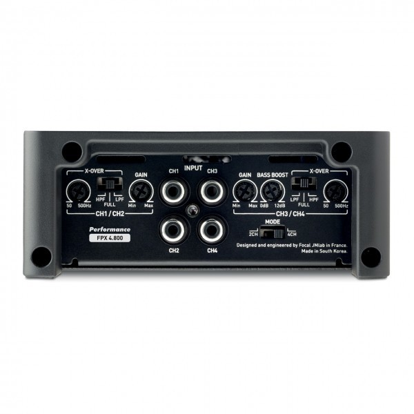Четырёхканальные усилители Focal FPX 4.800 
