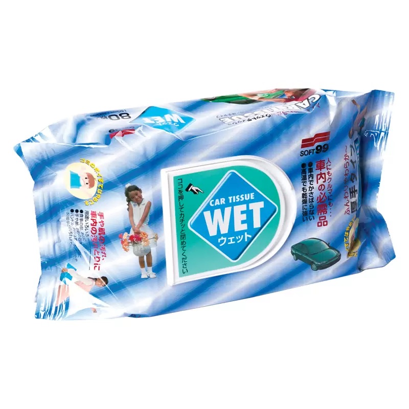 Soft99 WET TISSUE 80шт.