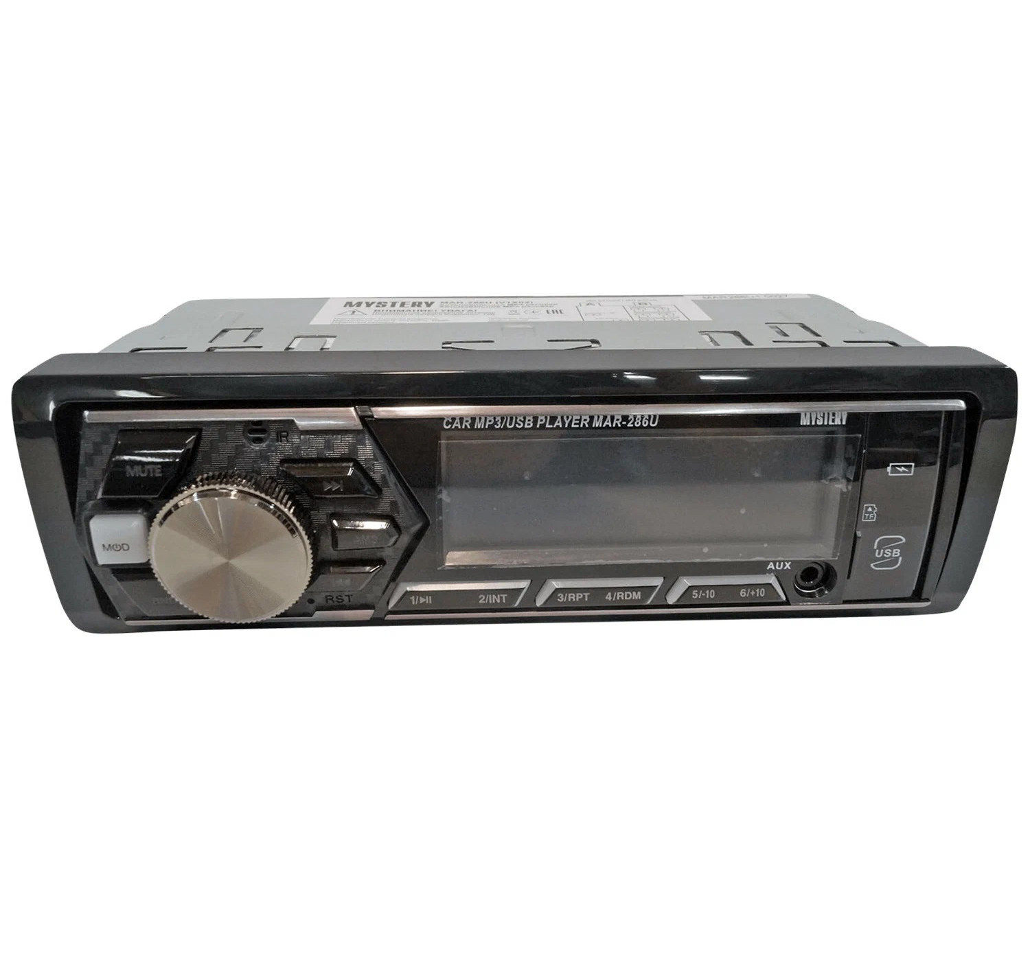 1-DIN USB/SD-ресиверы (без CD) Mystery MAR-286U 