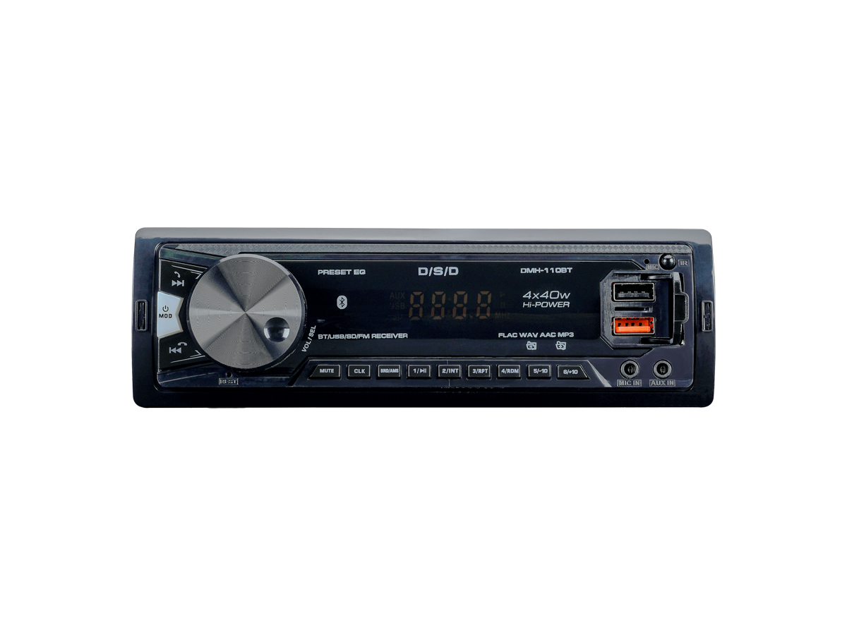 1-DIN USB/SD-ресиверы (без CD) D/S/D DMH-110BT 