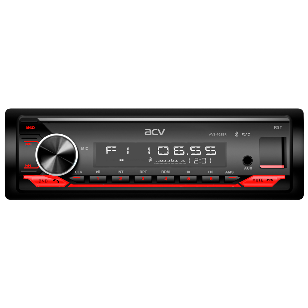 1-DIN USB/SD-ресиверы (без CD) ACV AVS-928BR 