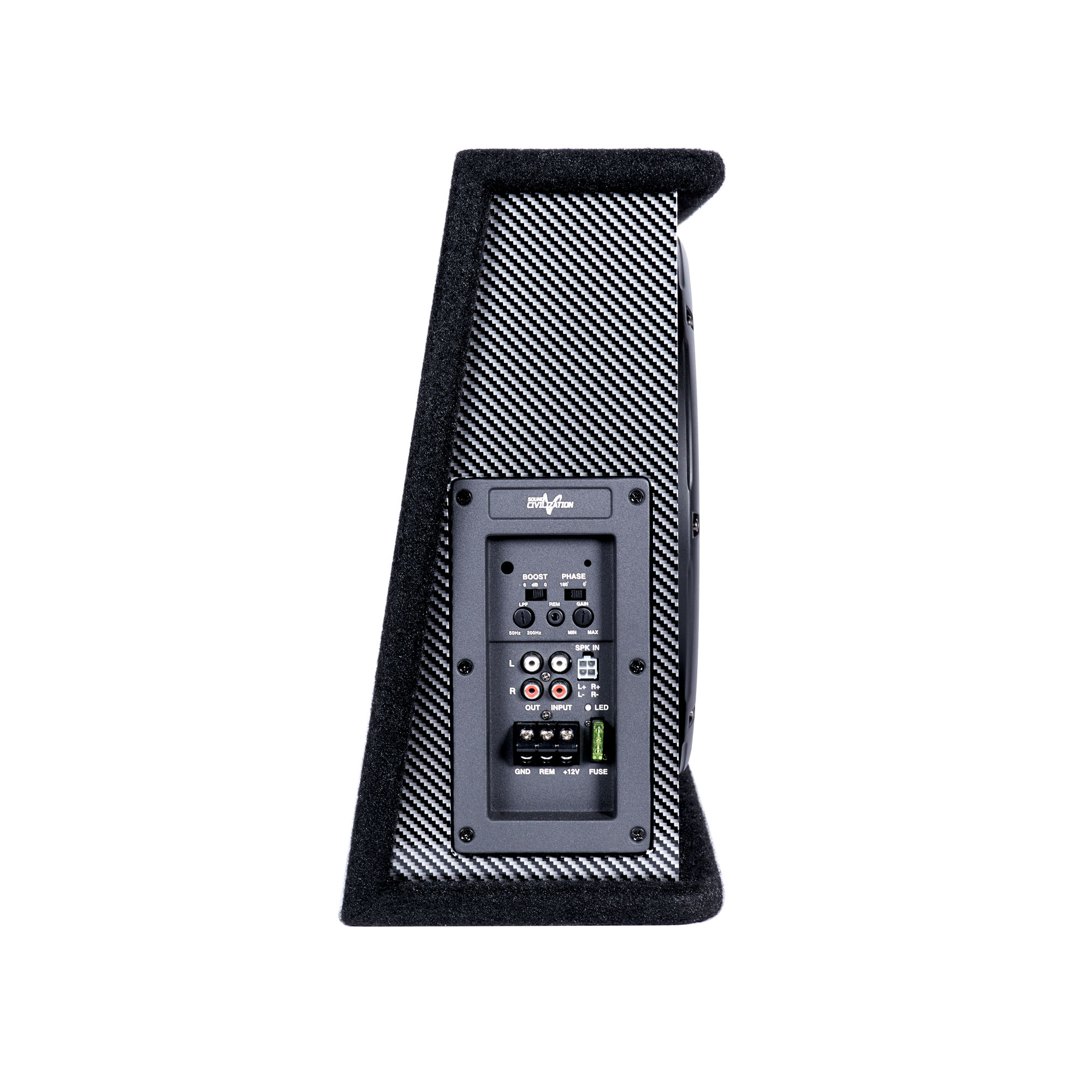 Cабвуферы корпусные активные KICX Sound Civilization Q300BPA 