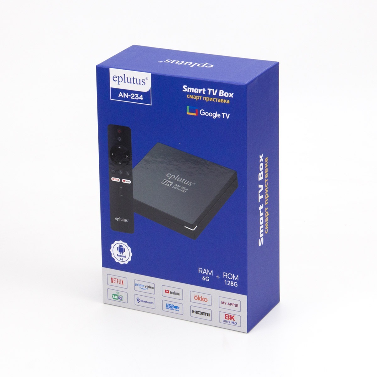 TV-тюнеры аналоговые, цифровые (DVB-T/T2) Eplutus AN 234 