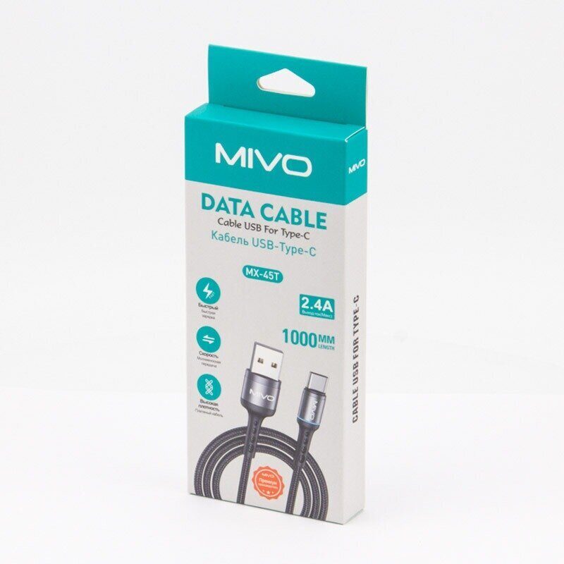 Зарядные устройства для смартфонов, Кабели Mivo MX-45T 