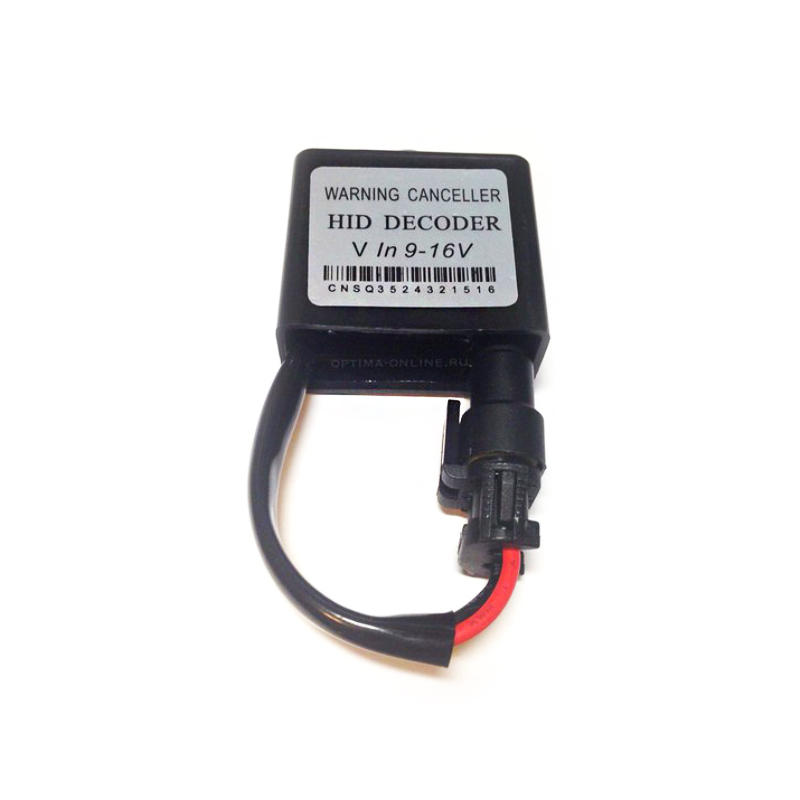 OPTIMA Обманка для ксенона 9-16V