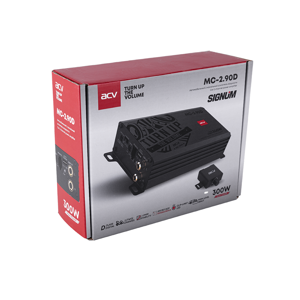Двух и трехканальные усилители ACV MC-2.90D 