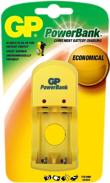 Аккумуляторы. Зарядные устройства Зарядное устройство GP PB 350GS-2UE1