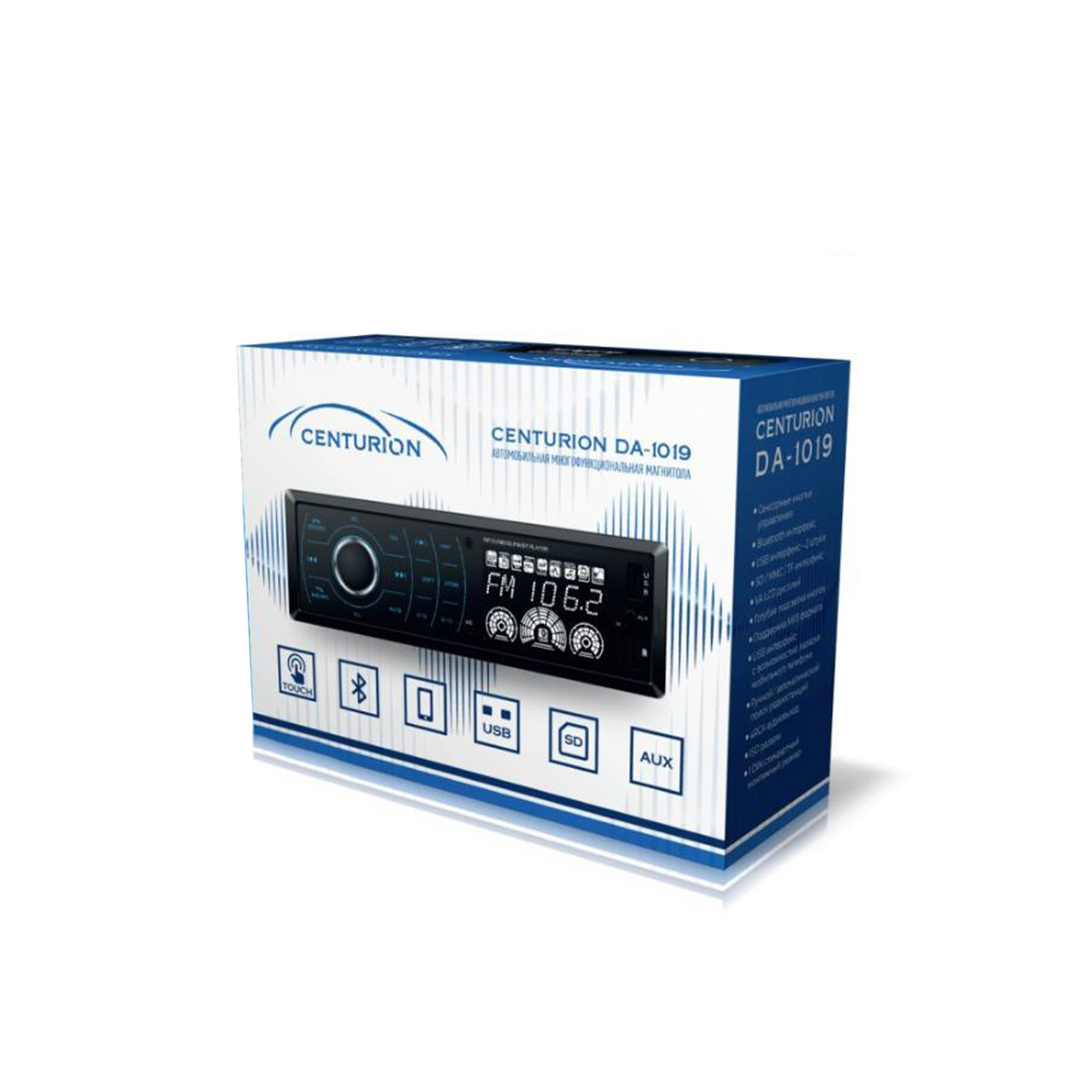 1-DIN USB/SD-ресиверы (без CD) Centurion DA-1019 