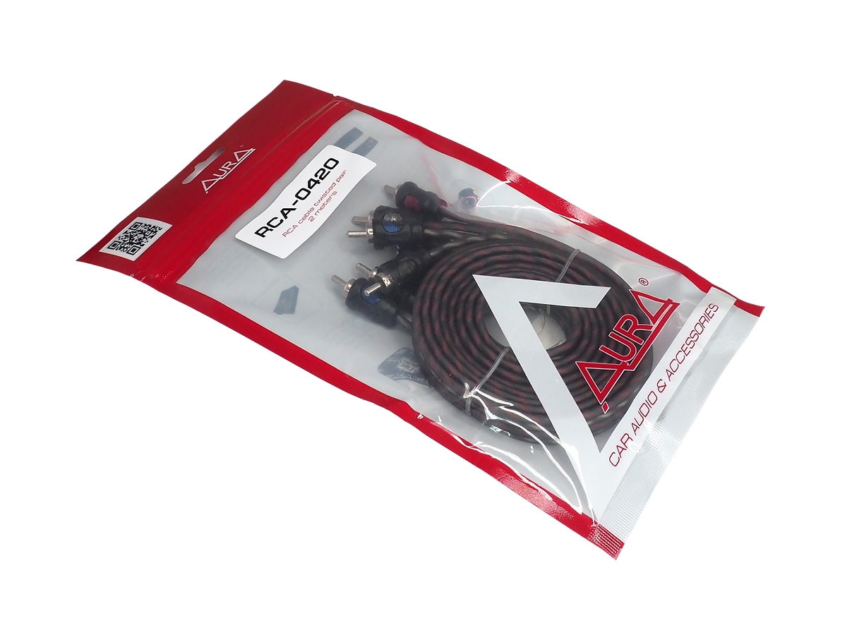 Кабели межблочные (RCA), AUX, HDMI, RCA разъёмы AurA RCA-0420 