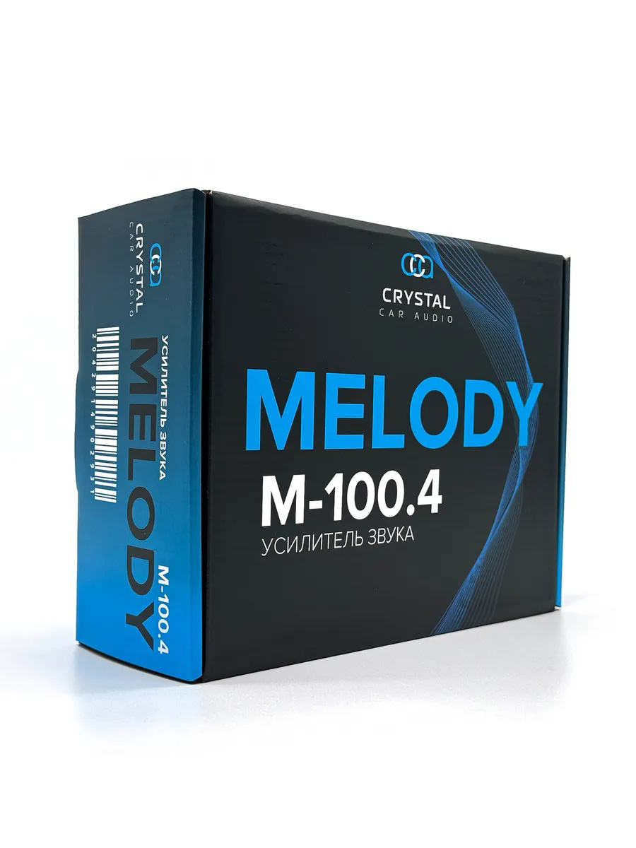 Четырёхканальные усилители Crystal Car Audio MELODY M-100.4 