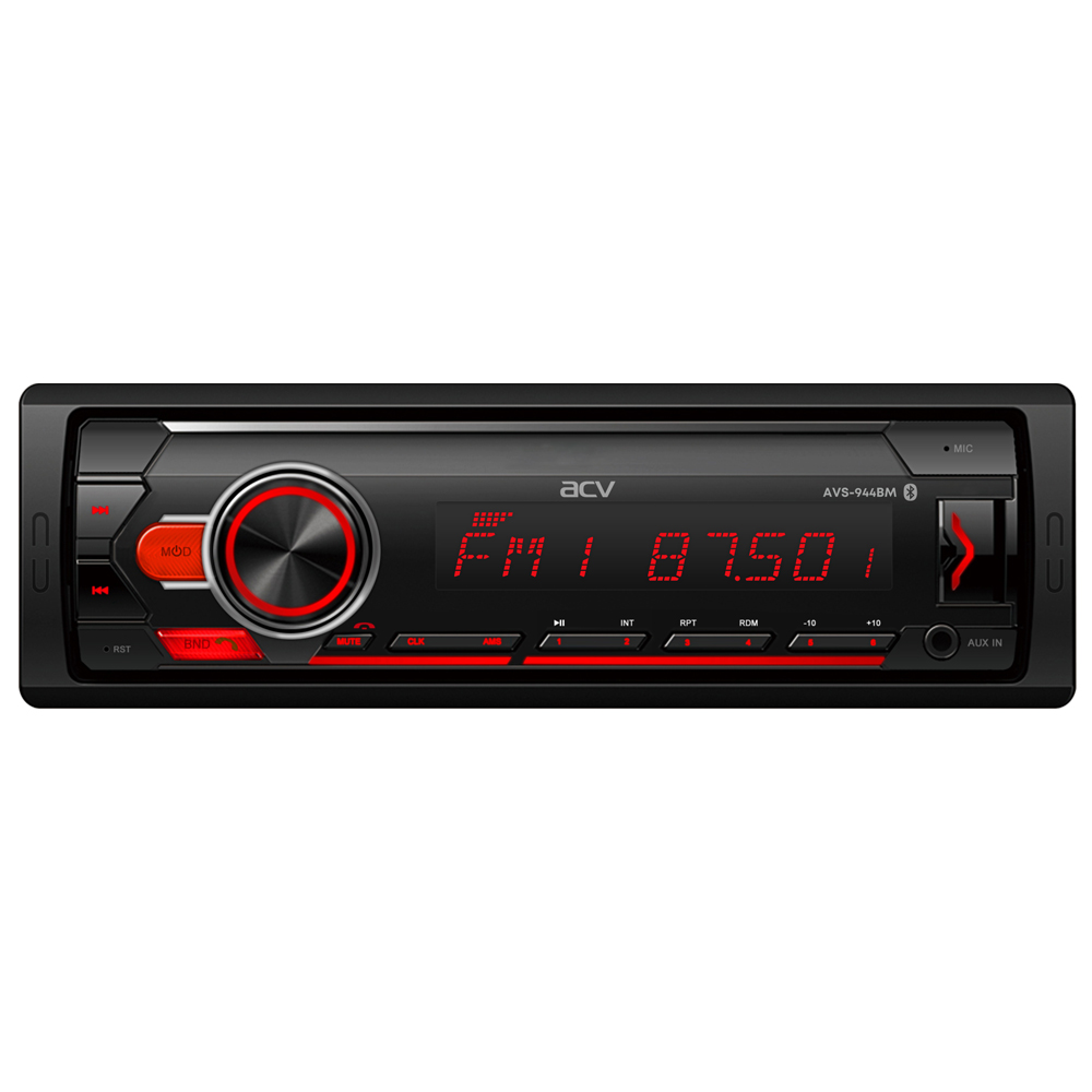 1-DIN USB/SD-ресиверы (без CD) ACV AVS-944BM 