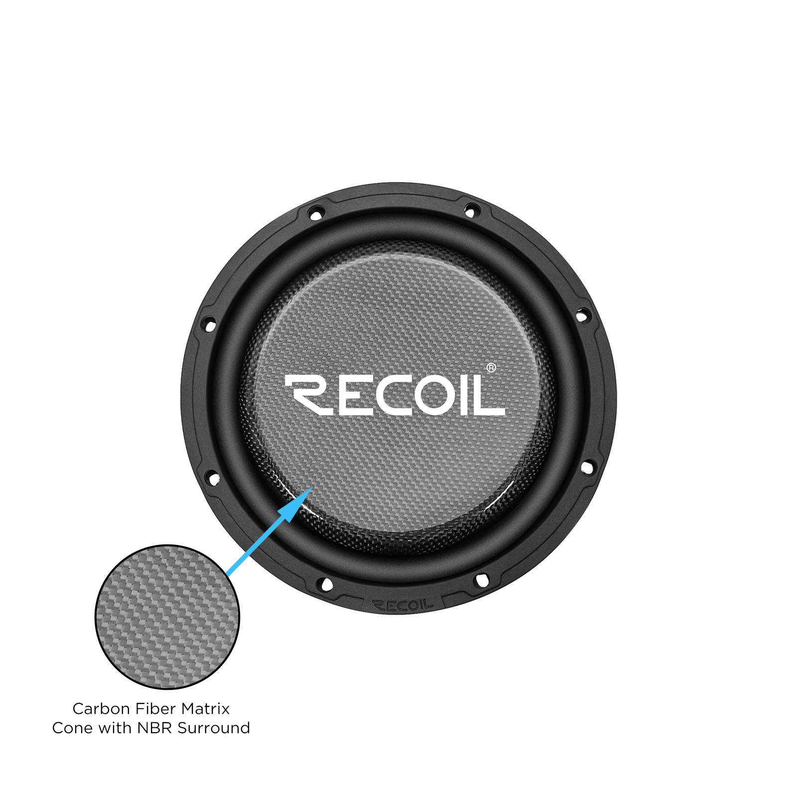 Сабвуферные динамики Recoil PWS8D4 