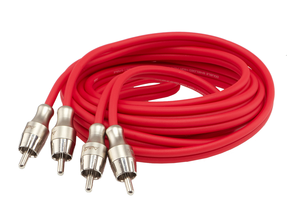 Кабели межблочные (RCA), AUX, HDMI, RCA разъёмы AurA RCA-B23 SE 