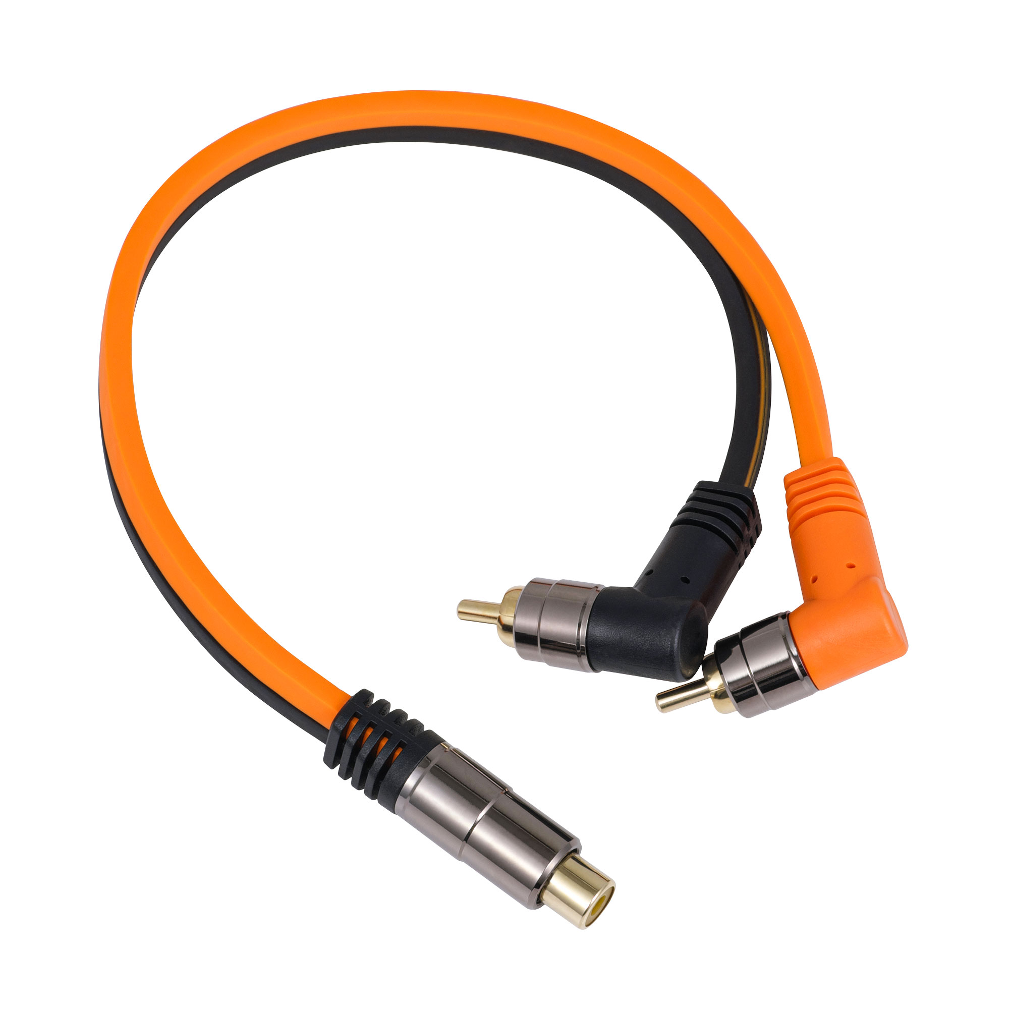 Кабели межблочные (RCA), AUX, HDMI, RCA разъёмы DL Audio Raven YRCA 1F2M 