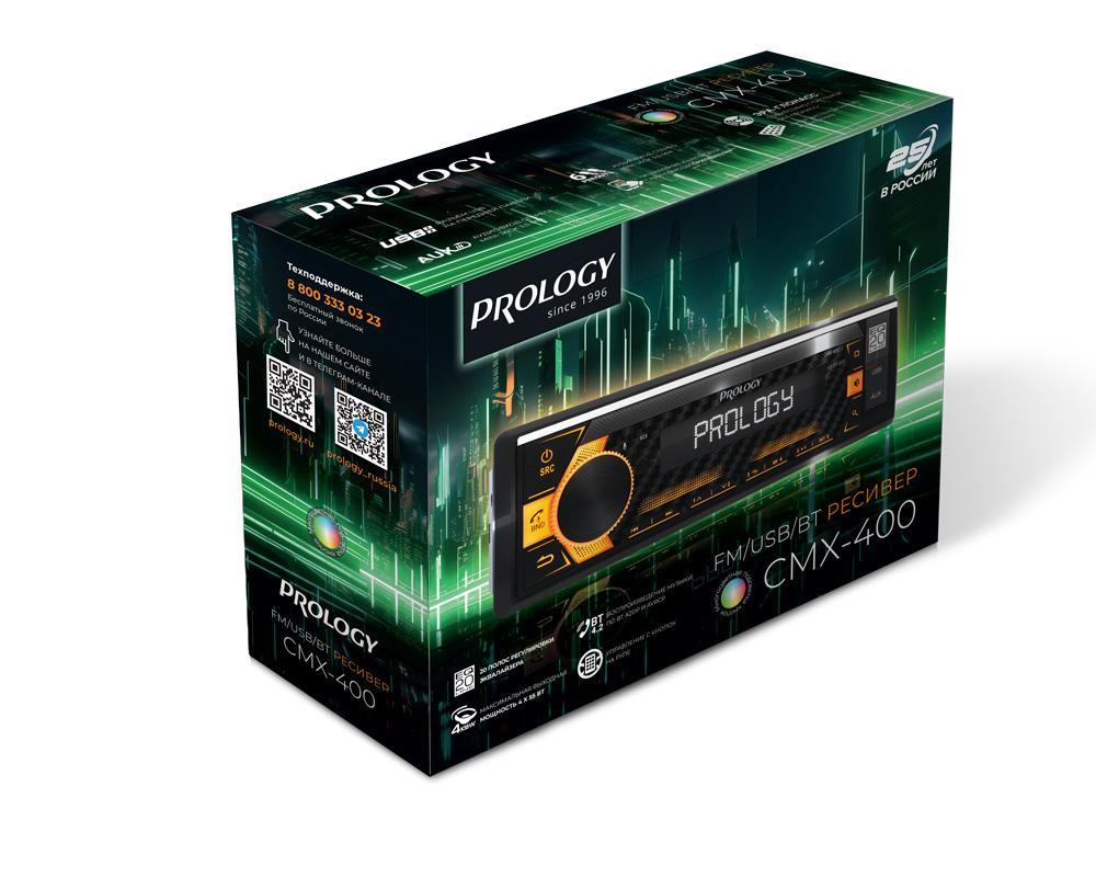 1-DIN USB/SD-ресиверы (без CD) Prology CMX-400 