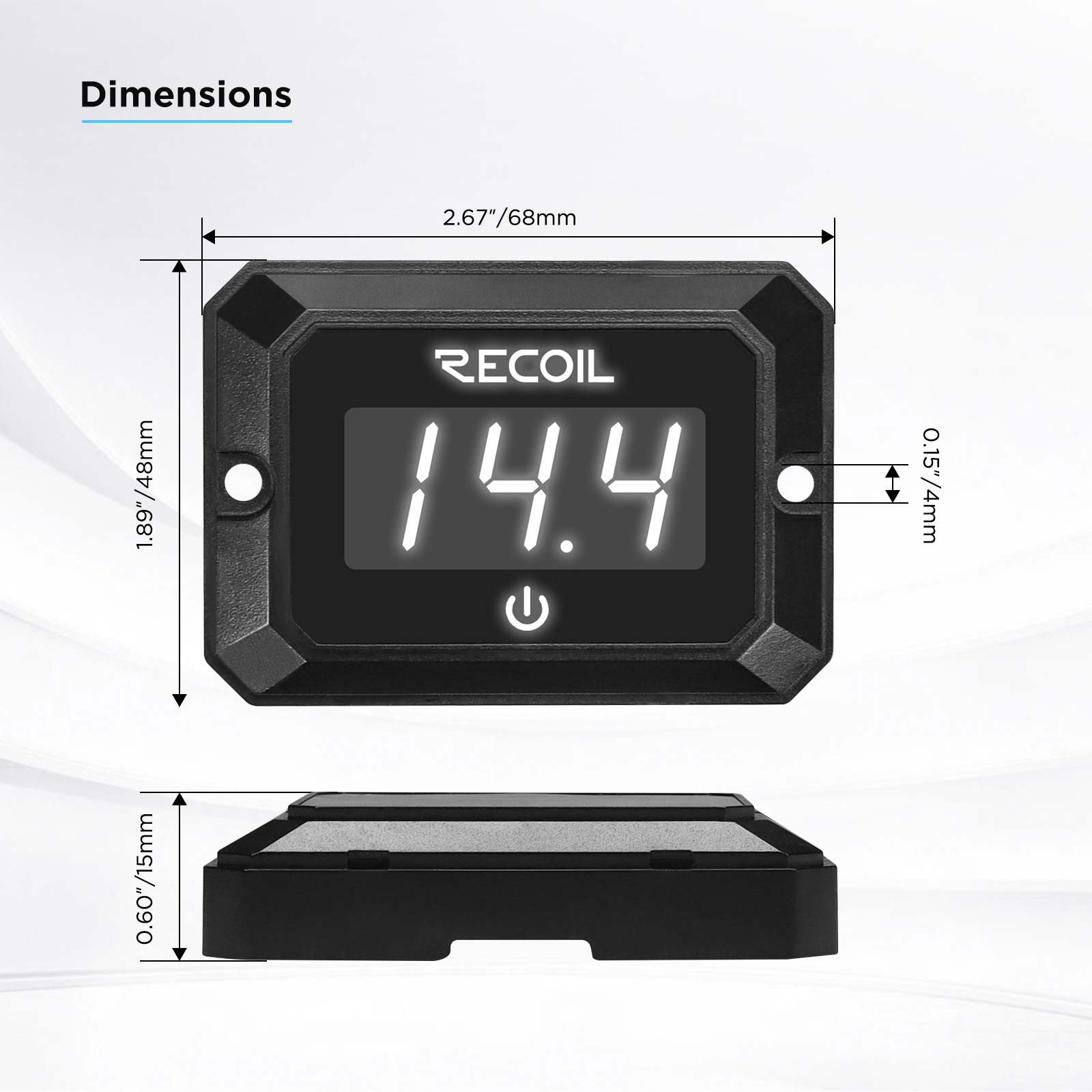 Конденсаторы, вольтметры, силовые реле, фильтры Recoil PDV 