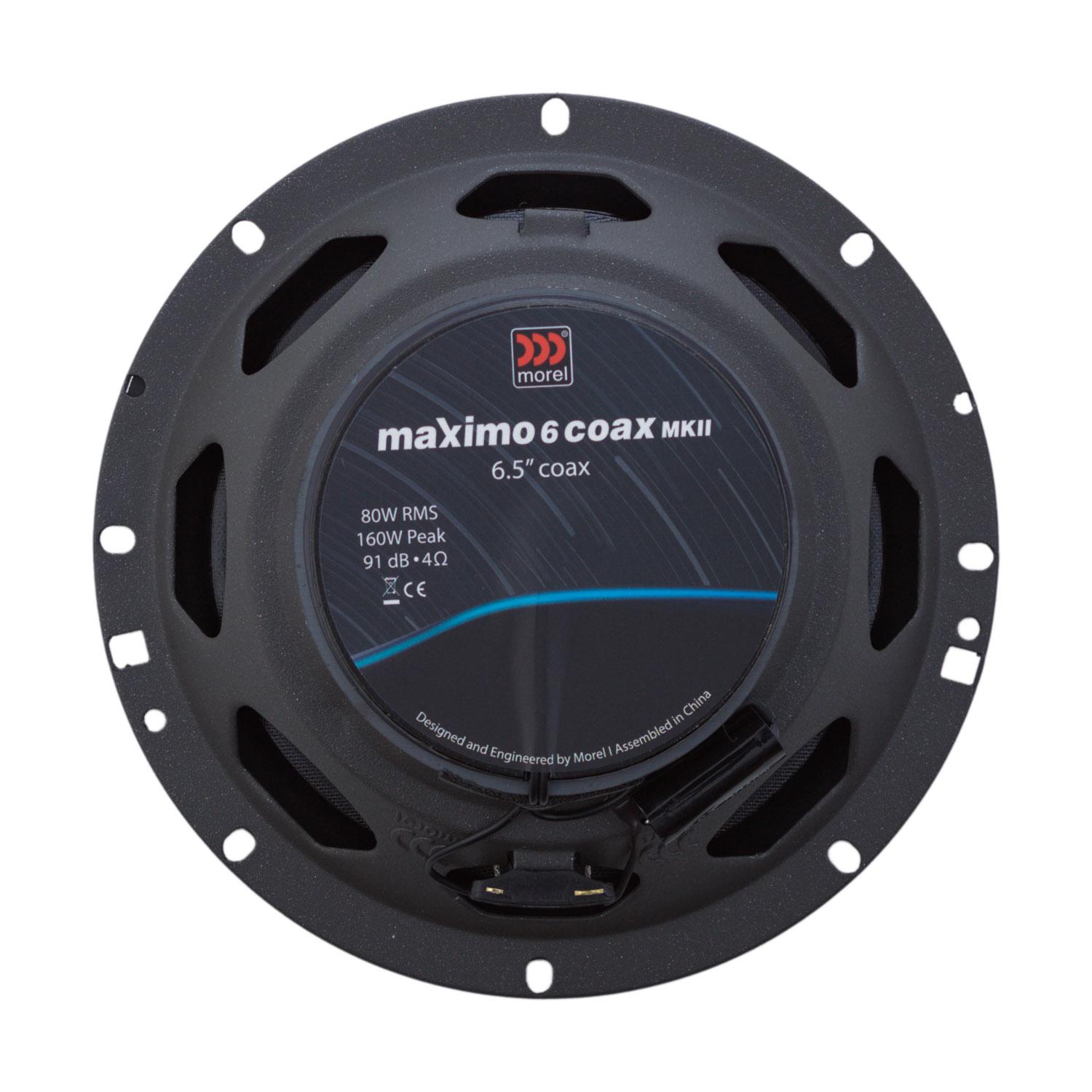 Акустика автомобильная Morel MAXIMO COAX 6 MKII 