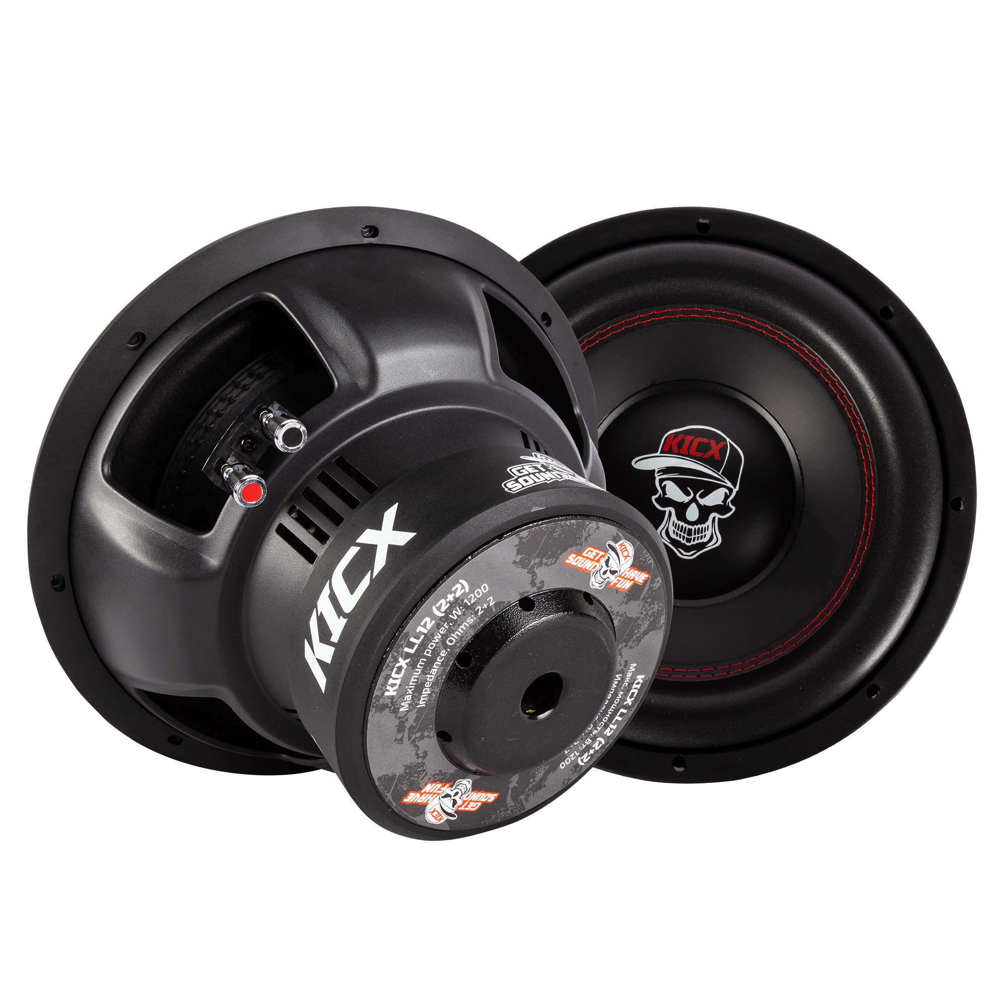 Сабвуферные динамики KICX LL12 (2+2 Ohm) 
